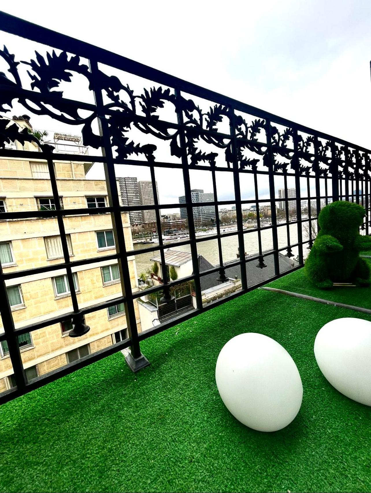 Quai De Seine Tour Eiffel Trocadero Apartamento Paris Exterior foto